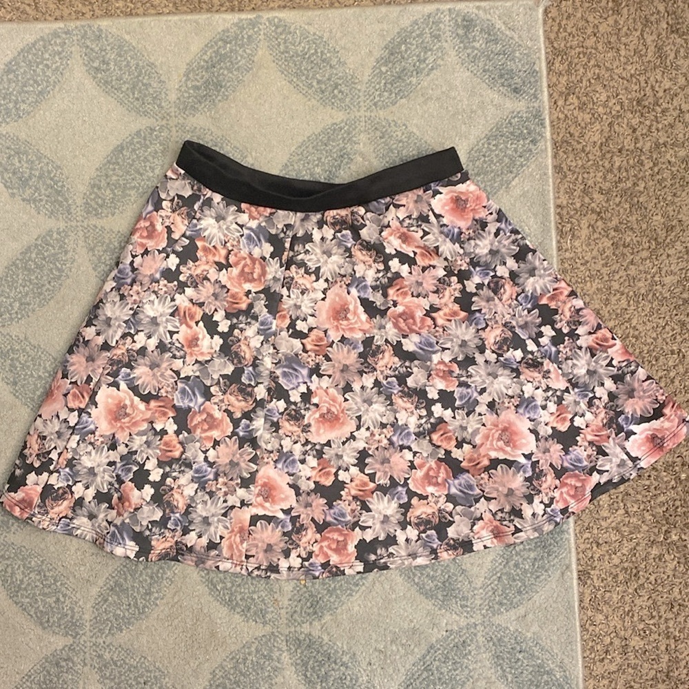 Target Brand Floral Skirt
